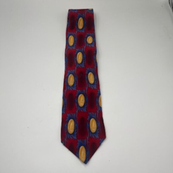 Grateful Dead Necktie Stealie Second Set Silk Tie USA Made - Picture 1 of 8